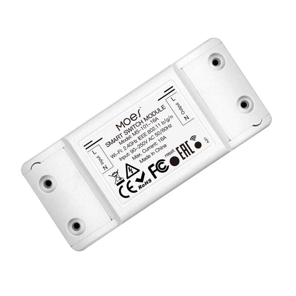 WiFi DIY Smart Switch Electric Current Voltage Power Monitor Universal Module 16A 10