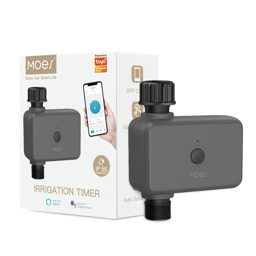 BLE Smart Sprinkler Water Timer with Rain Delay Filter Washer Programmable Irrigation Timer 9