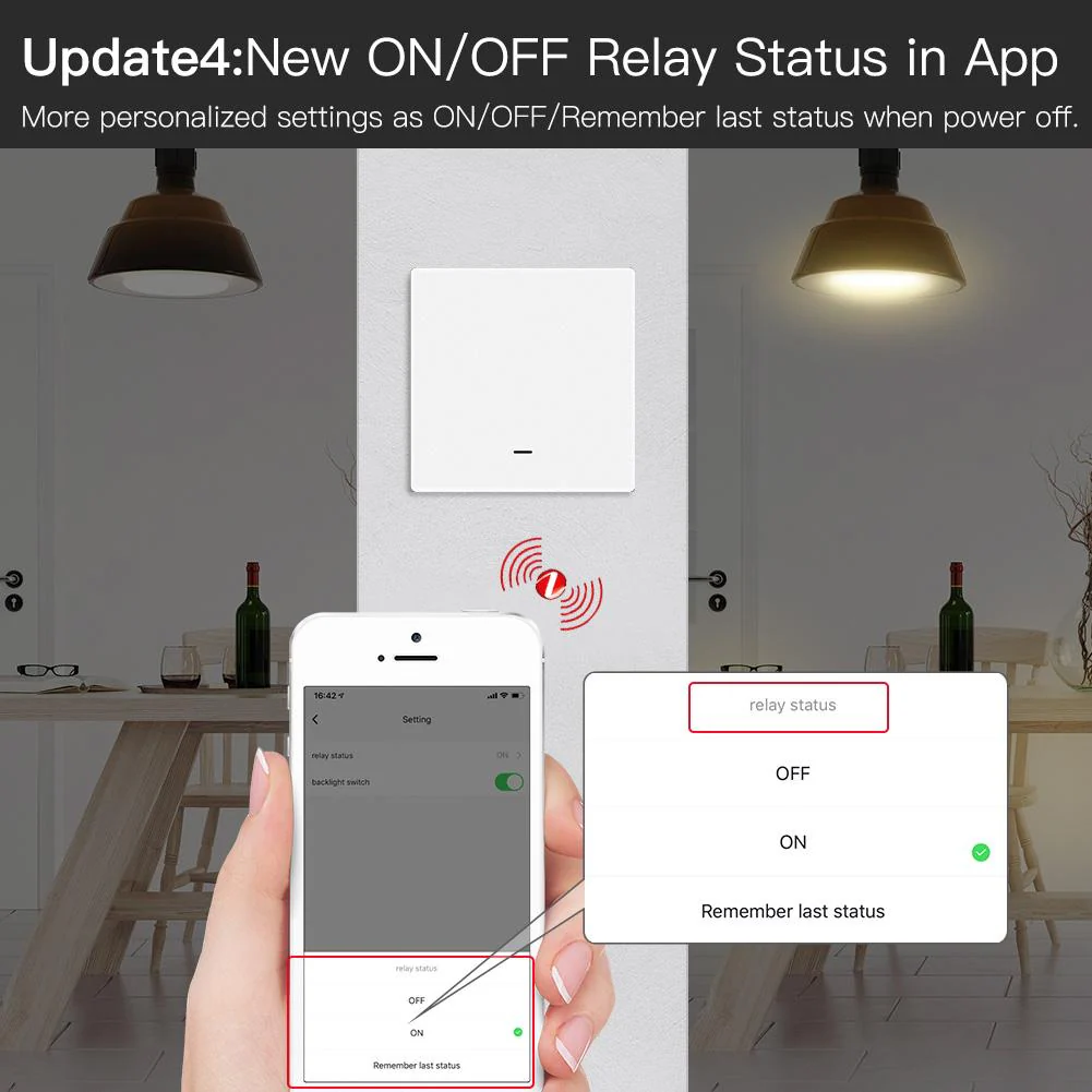 ZigBee 1/2/3 Gang Smart Push Button Light Switch Multi-Control Neutral Wire Optional EU 5
