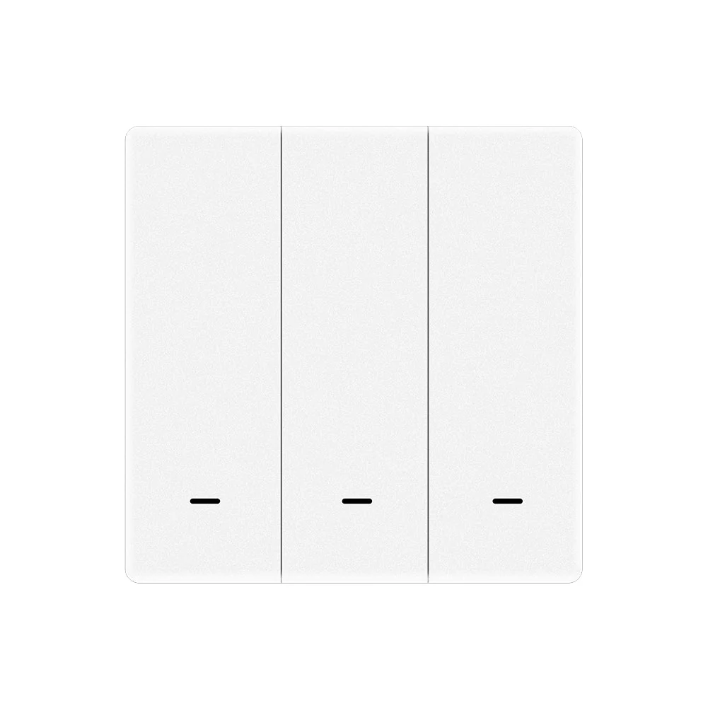 ZigBee 1/2/3 Gang Smart Push Button Light Switch Multi-Control Neutral Wire Optional EU 9