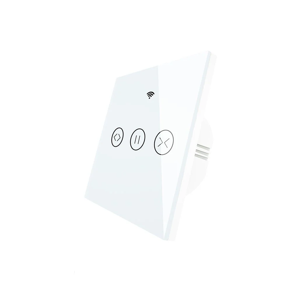WiFi RF433 Smart Curtain Blinds Roller Shutter Touch Switch Single Pole Neutral Wire Required EU 11