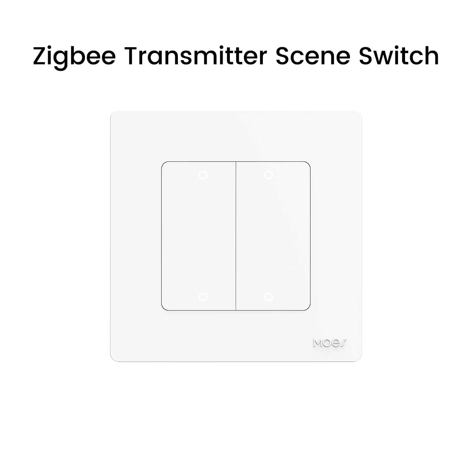 MOES New Star Ring Smart ZigBee3.0 Push Button Switch Embedded Light Touch Switch/ Scene Switch 16