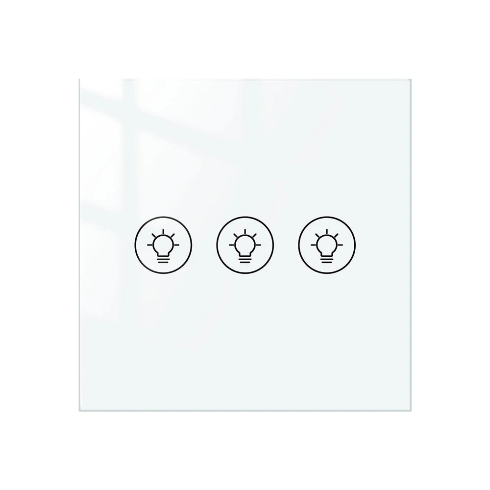 MOES WiFi Smart Light Dimmer Touch Panel Switch 1/2/3 Gang EU Version 9