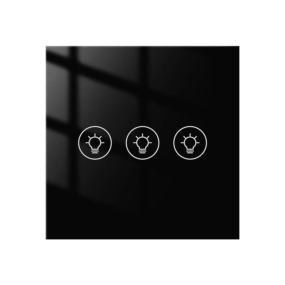 MOES WiFi Smart Light Dimmer Touch Panel Switch 1/2/3 Gang EU Version 12
