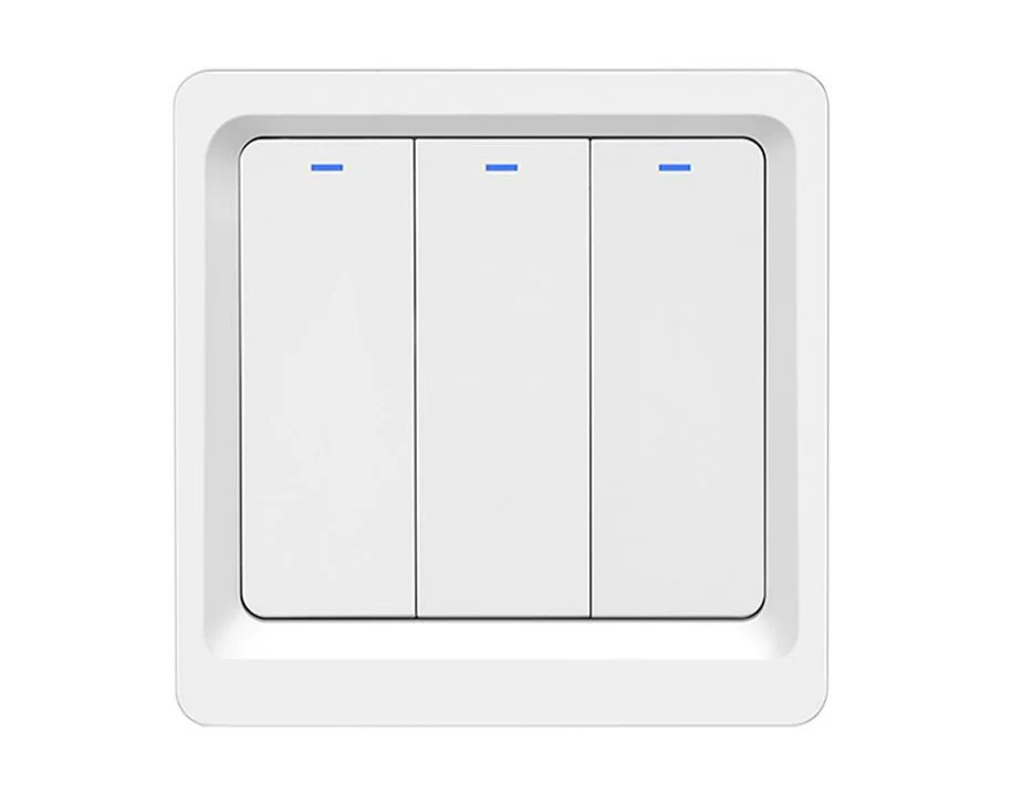 WiFi Smart Light Push Button Switch Neutral Wire Optional Capacitor required 220-240V EU 9