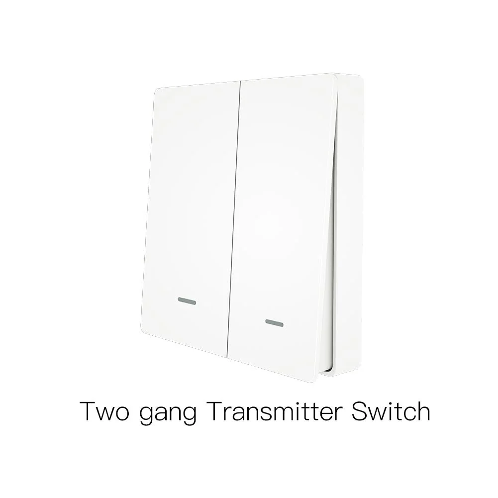 WiFi RF433 Smart Light 2 Way Multi-control Push Button Switch Neutral Wire EU 10