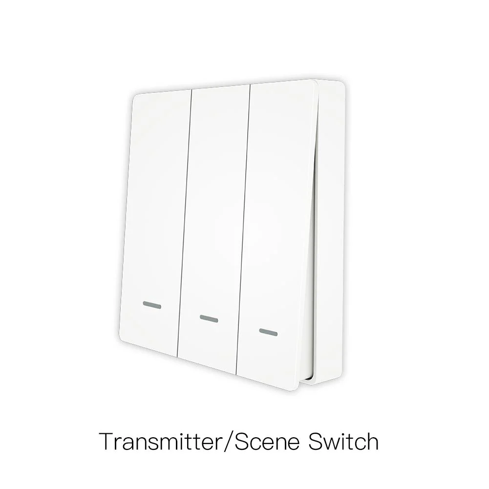 Smart ZigBee Scene Push Button Switch Single Pole Neutral Wire Optional No Capacitor 11