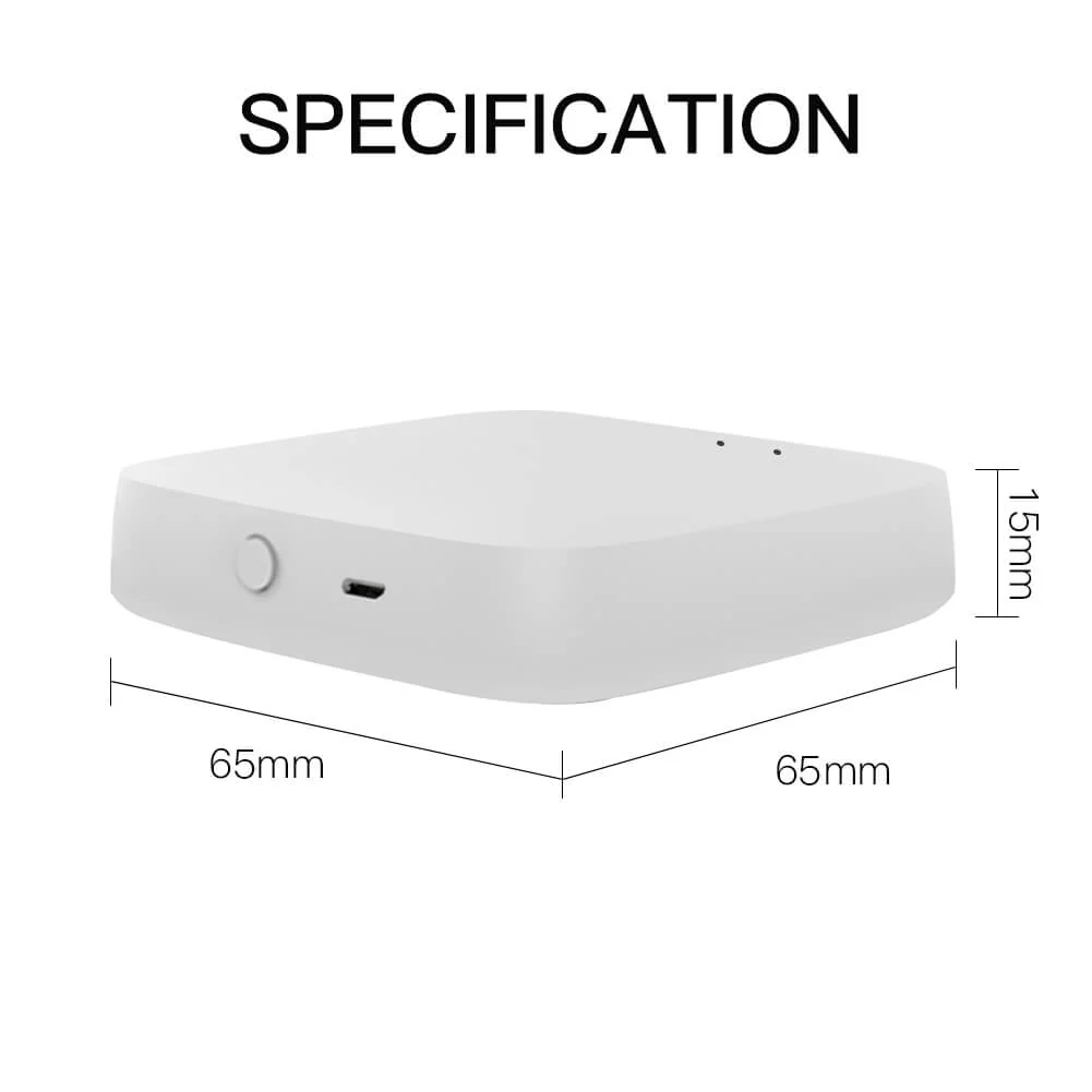 New 2nd Generation Multi-Mode Smart Home Gateway ZigBee WiFi BLE Mesh Hub 6