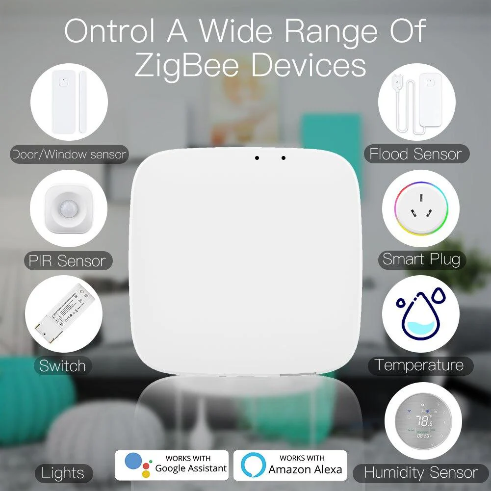 Tuya ZigBee Smart Gateway Hub Smart Home Automation for All Tuya ZigBee3.0 Smart Products 2