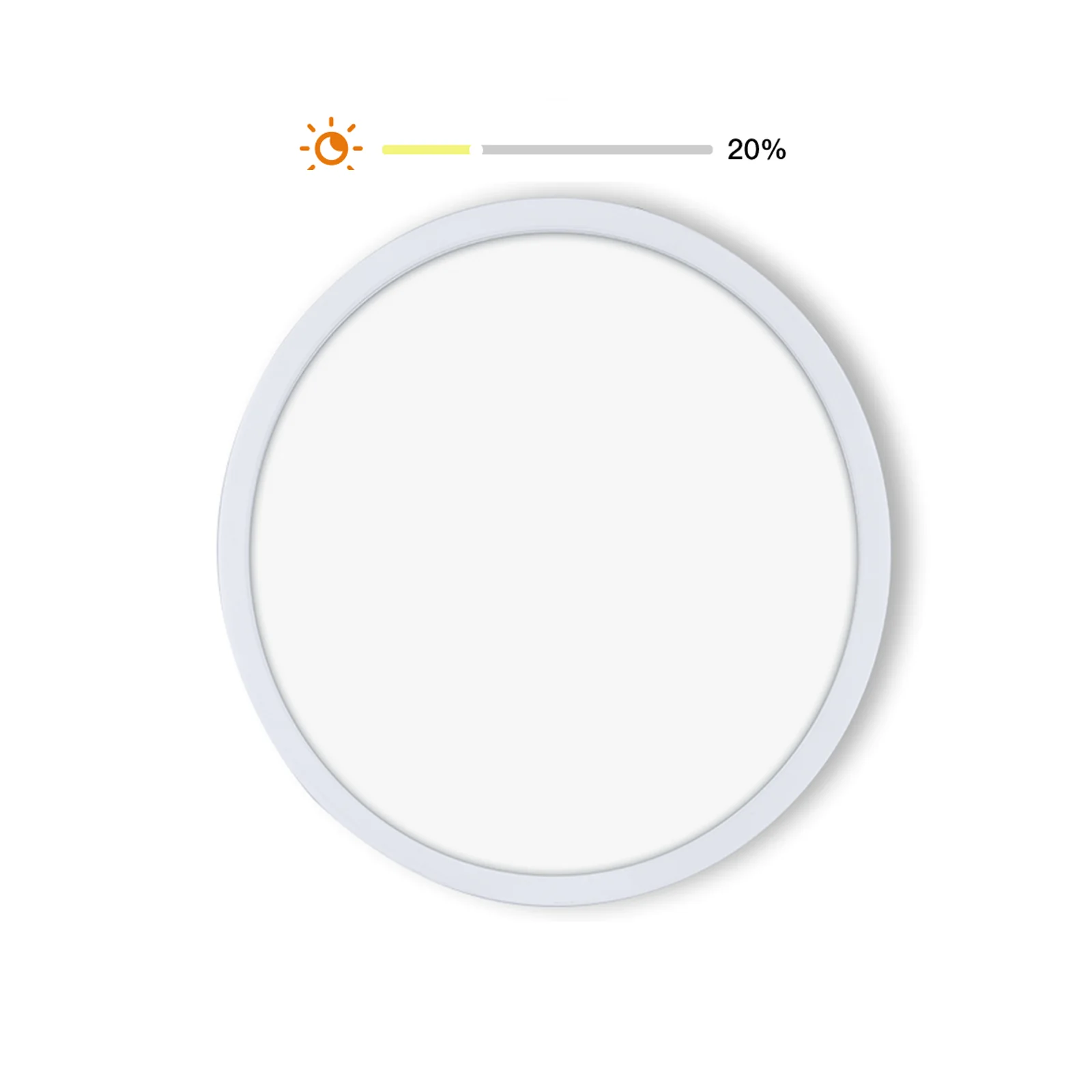 MOES Smart WIFI Ceiling Light Ultrathin Energy-saving RGB Dimmable Lighting LED Lamp