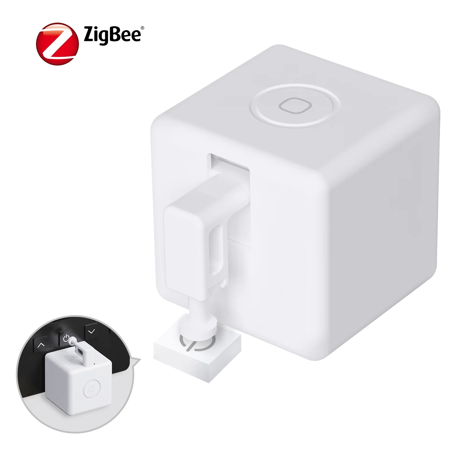 MOES Smart Fingerbot Plus, Wireless Touch Button Switch Bot ON/OFF 12