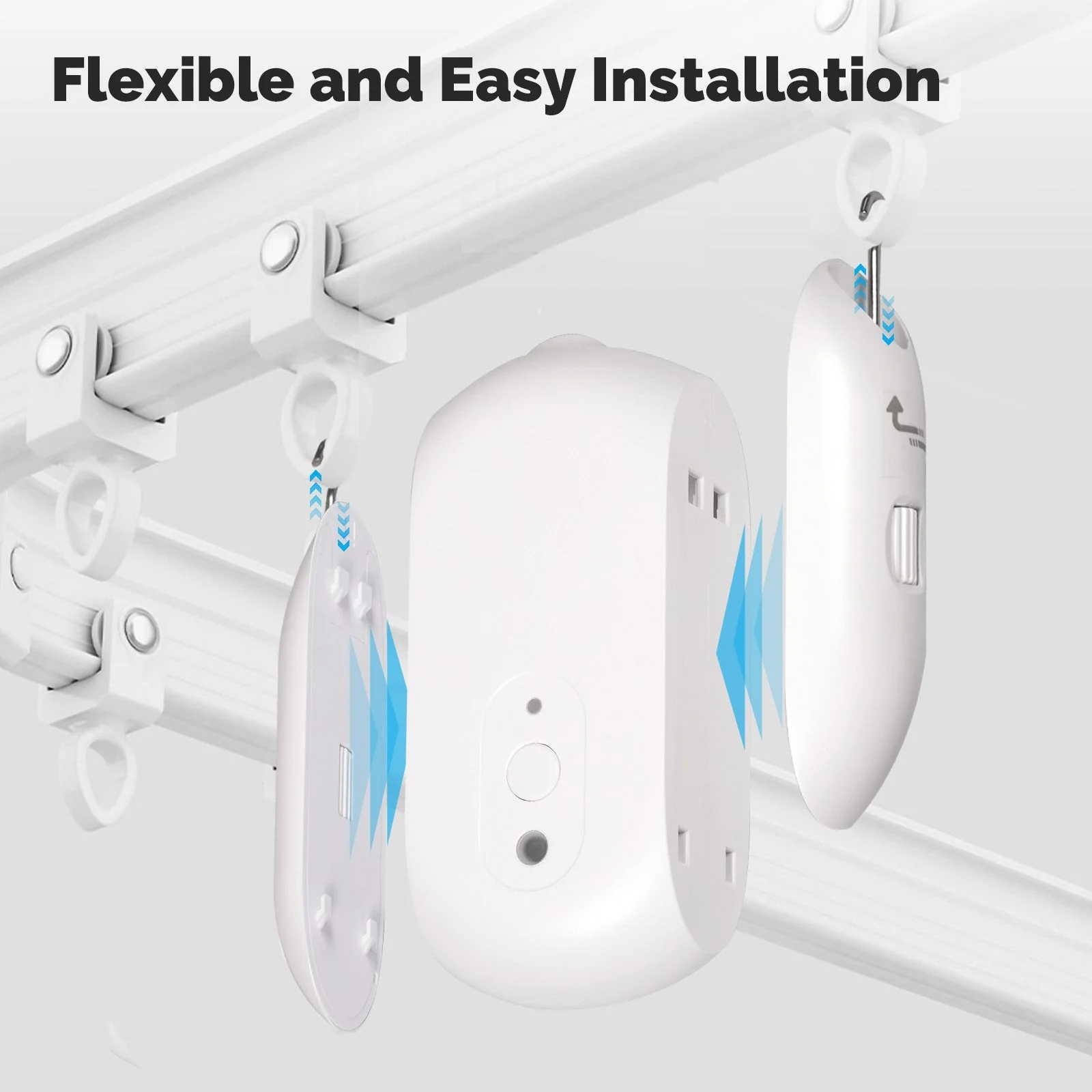 Zigbee Smart Electric Curtain Robot Timing Auto Opener Closer App Remote Control 2