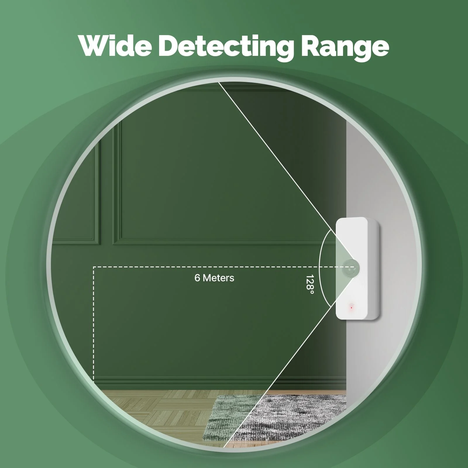Smart PIR Sensor Human Body Motion Detector Home Security and Scene Linkage Automation 3