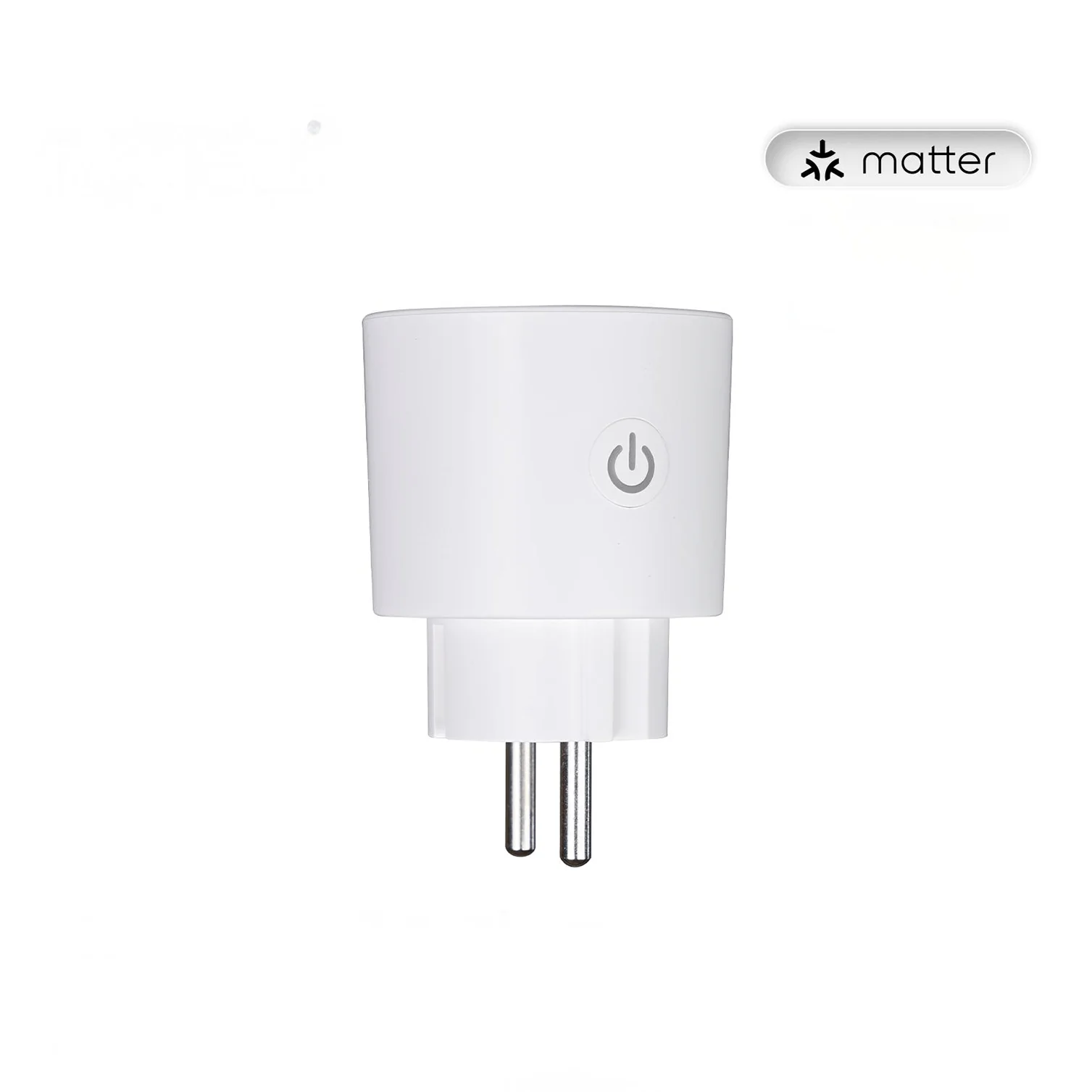 Smart Plug Matter WiFi Socket 16A Outlet Power Monitor EU Version