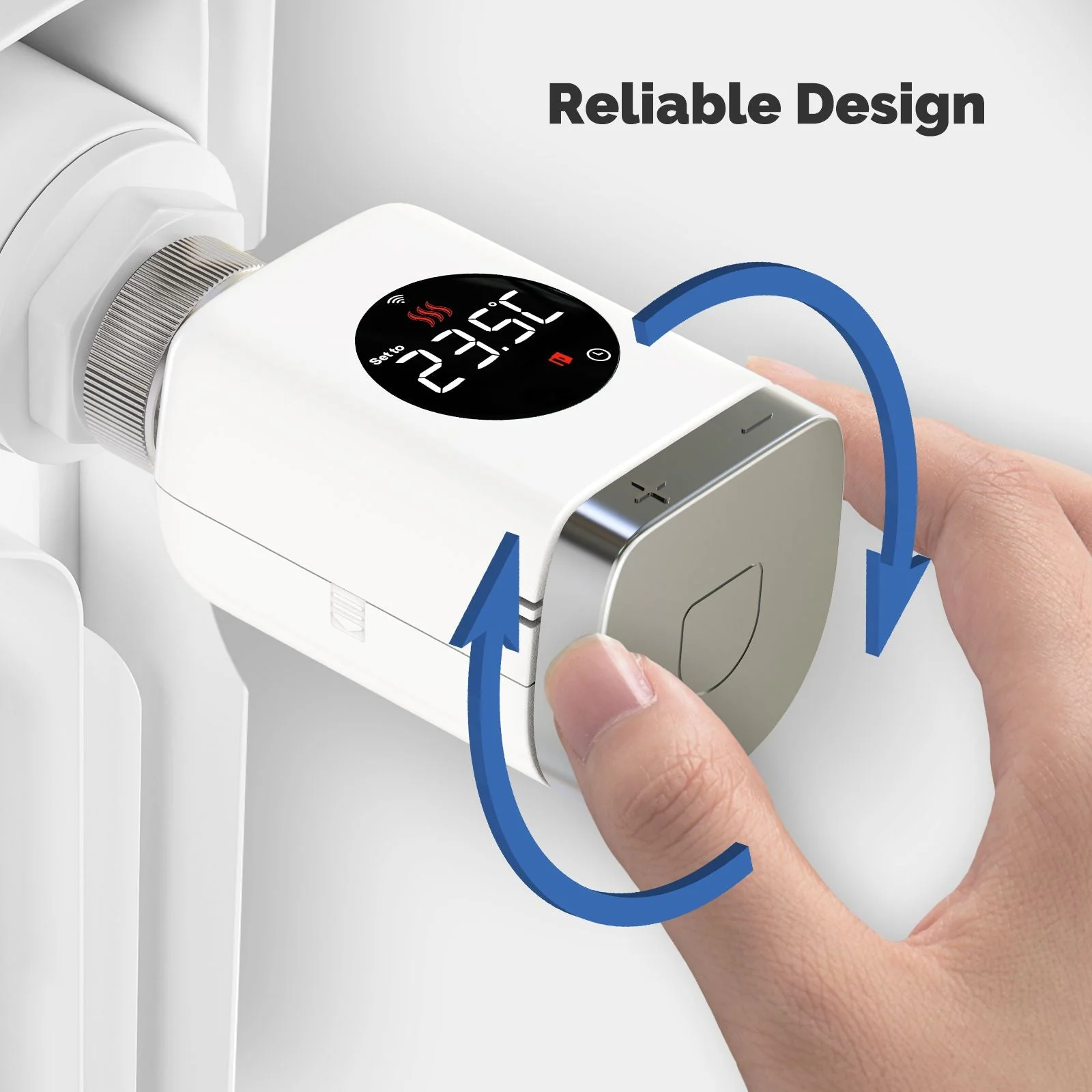 Smart Wifi/Zigbee Thermostatic Radiator Valve TRV Programmable Temperature Controller 4