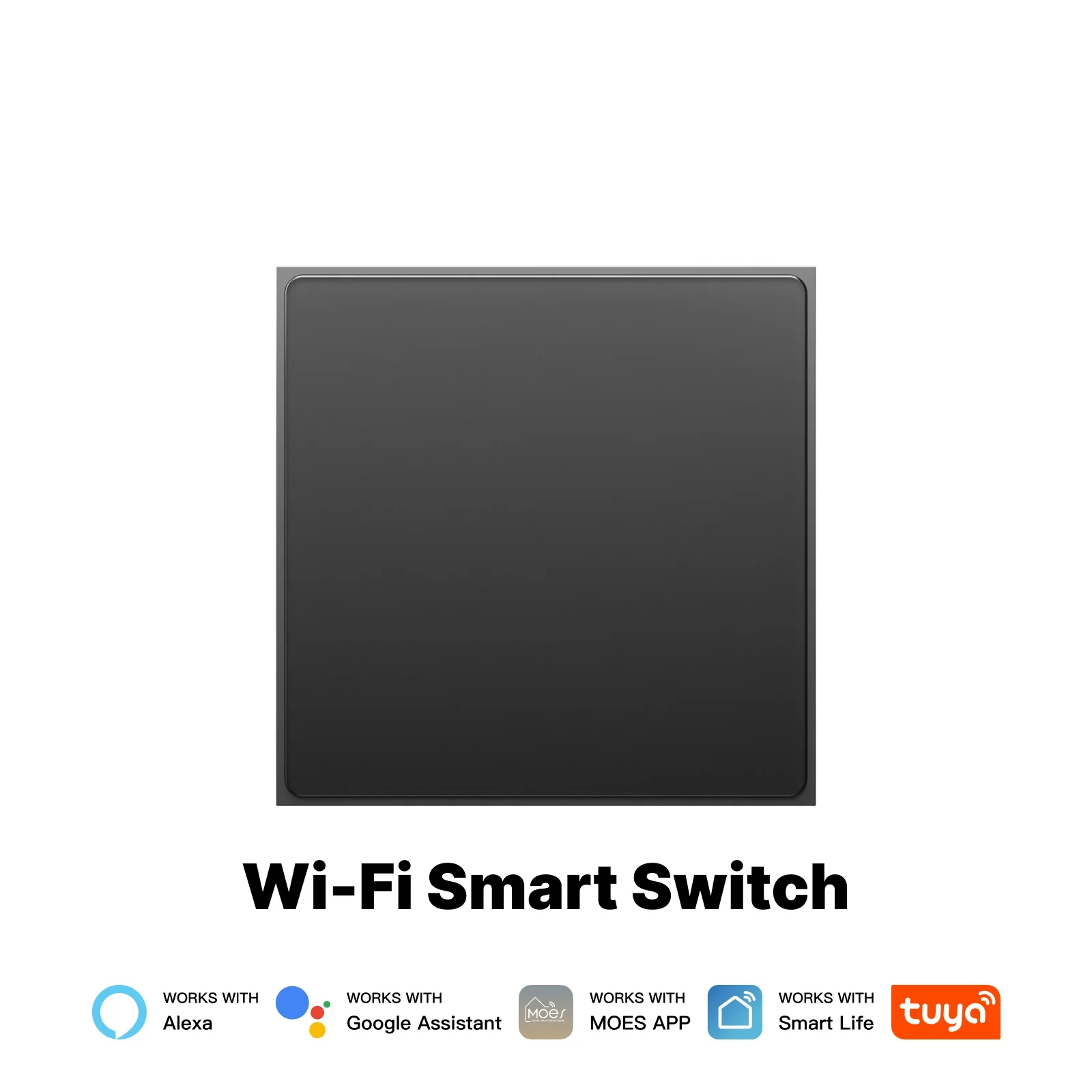 Star Feather Series WiFi Smart Switch Push Button With Neutral Wire Light Scene 2in1 Switch EU Version 10