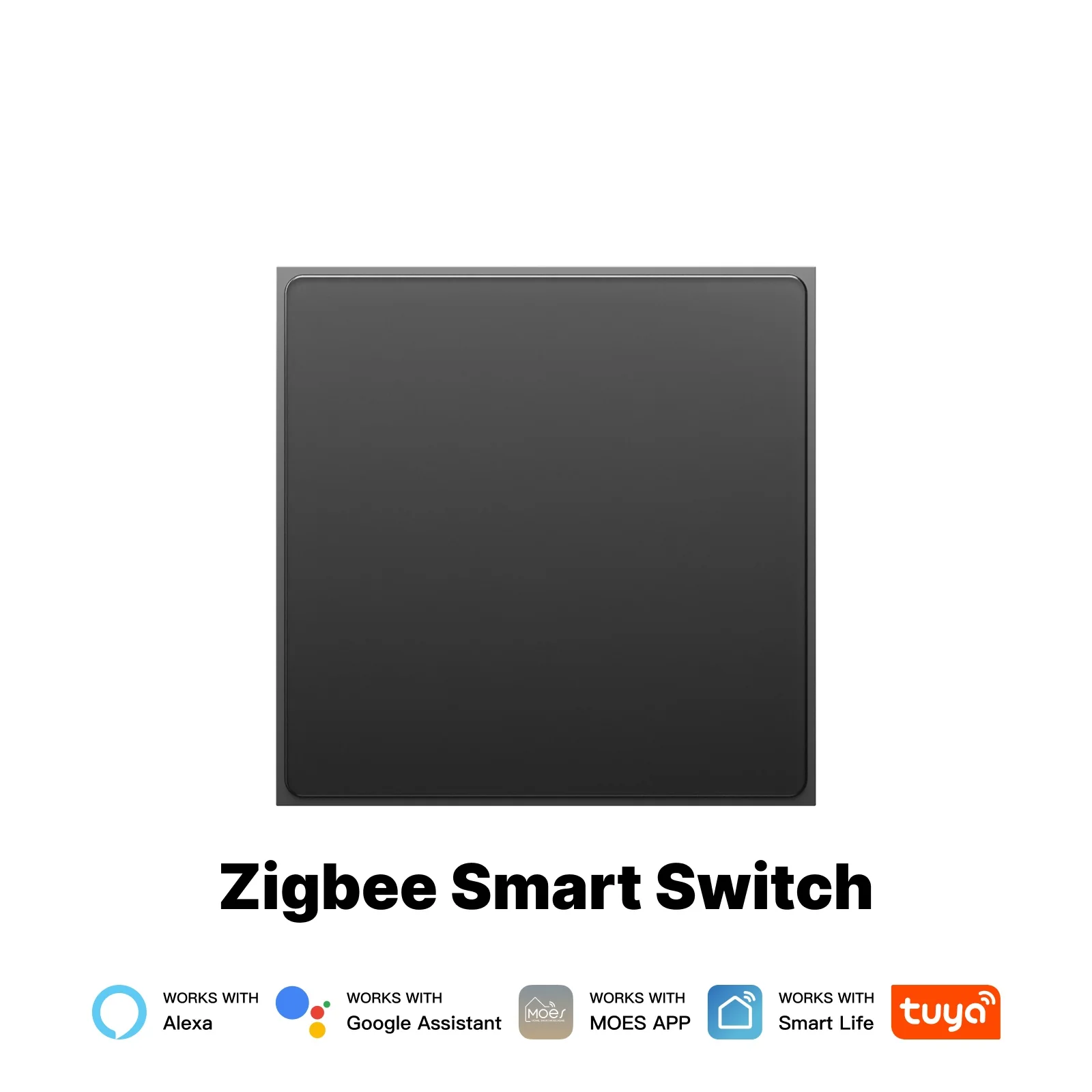 Star Feather Series ZigBee Smart Switch Push Button With Neutral Wire Light Scene 2in1 Switch EU Version 12