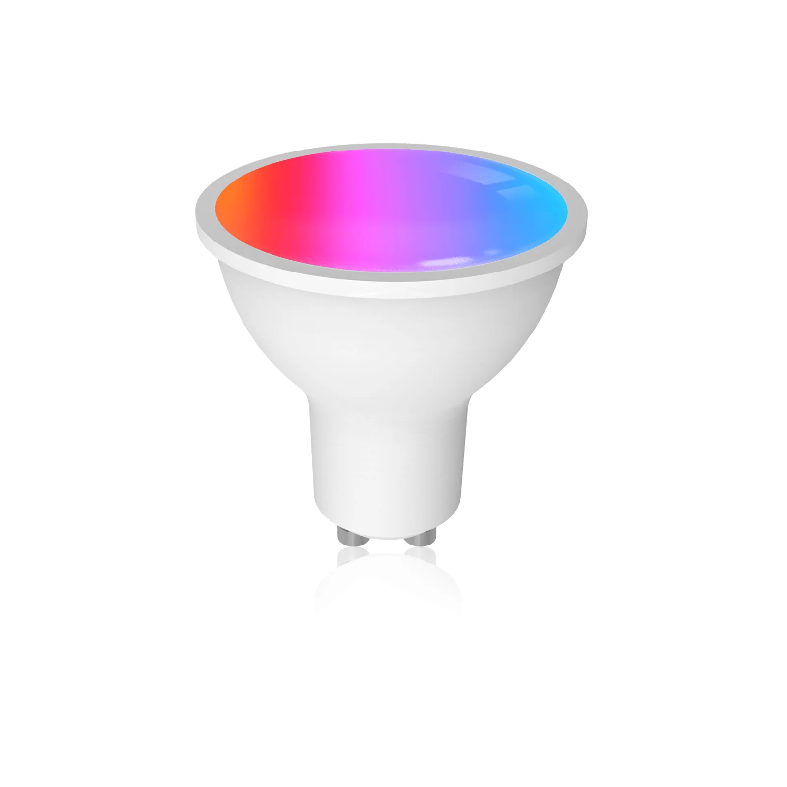 Tuya GU10 Matter WiFi Smart LED Bulb with Voice Control, Dimmable 5W Light 2700-6500K RGB Colors 9