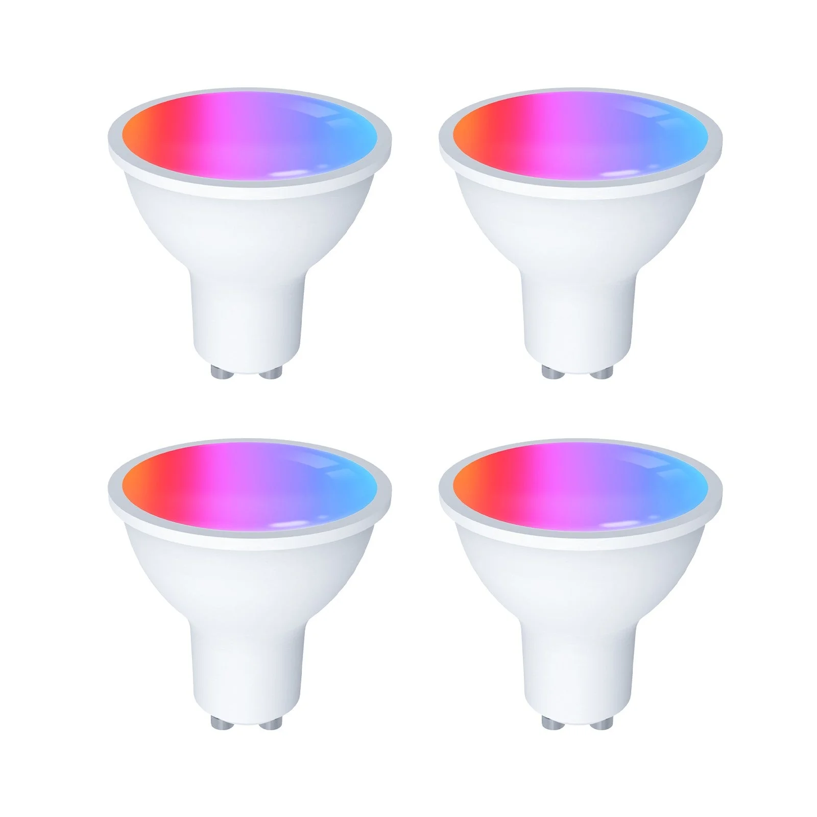 Tuya GU10 Matter WiFi Smart LED Bulb with Voice Control, Dimmable 5W Light 2700-6500K RGB Colors 11