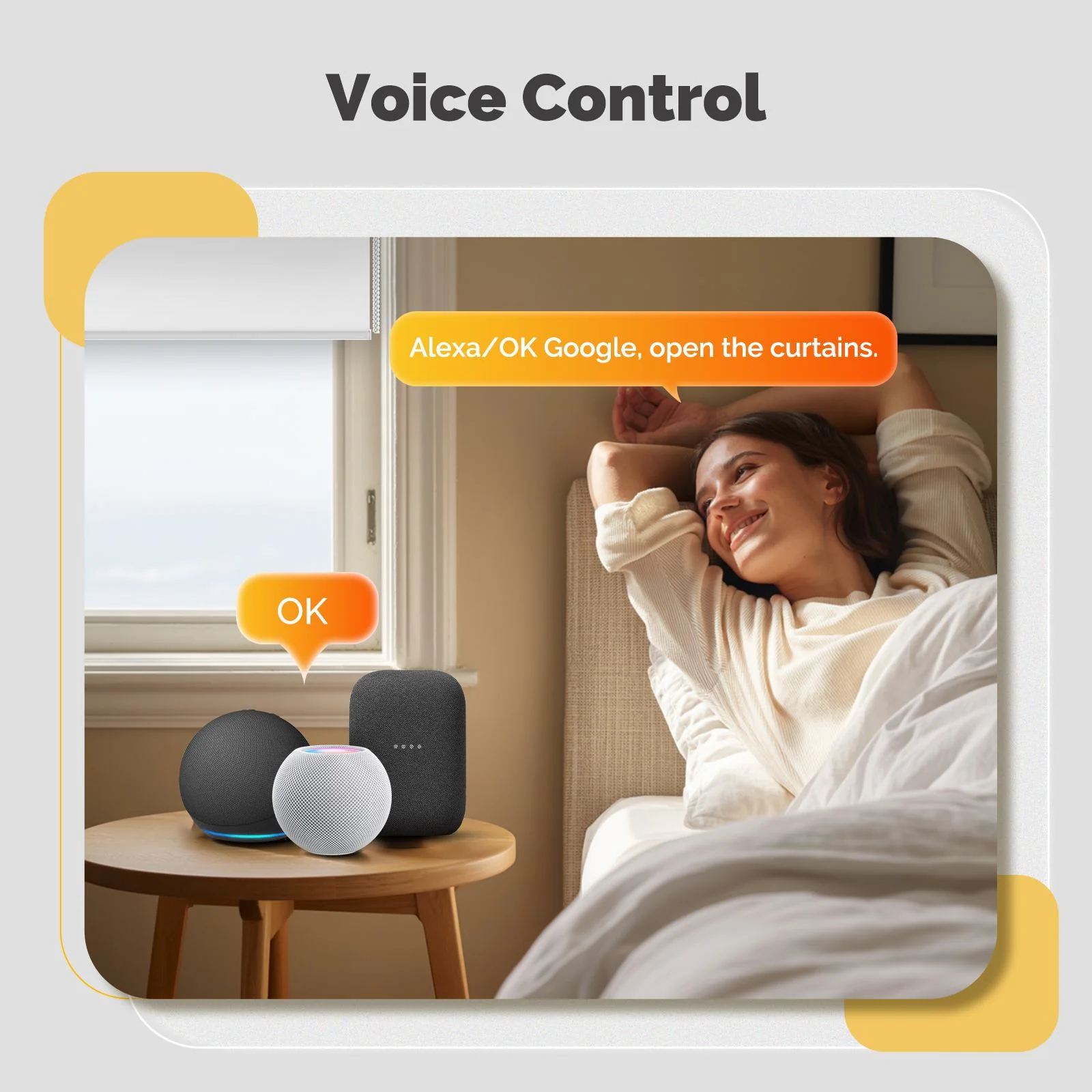 Tuya Matter Over Thread Smart Roller Blinds Motor 38mm Tube Curtain Automation for Alexa Google Home HomeKit 4