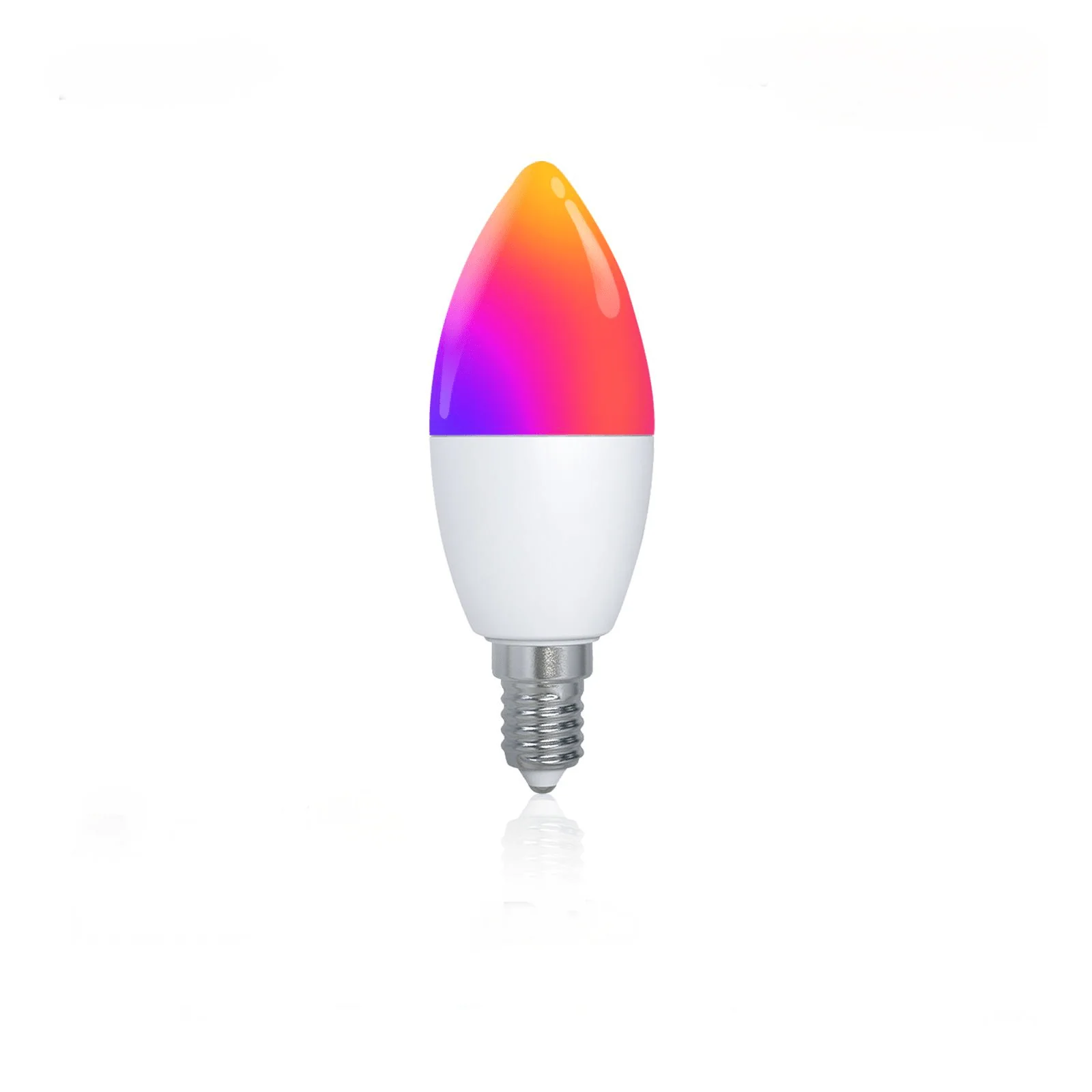 Tuya Matter WiFi Smart LED E14 Dimmable Light Bulbs 2700-6500K+RGB 8