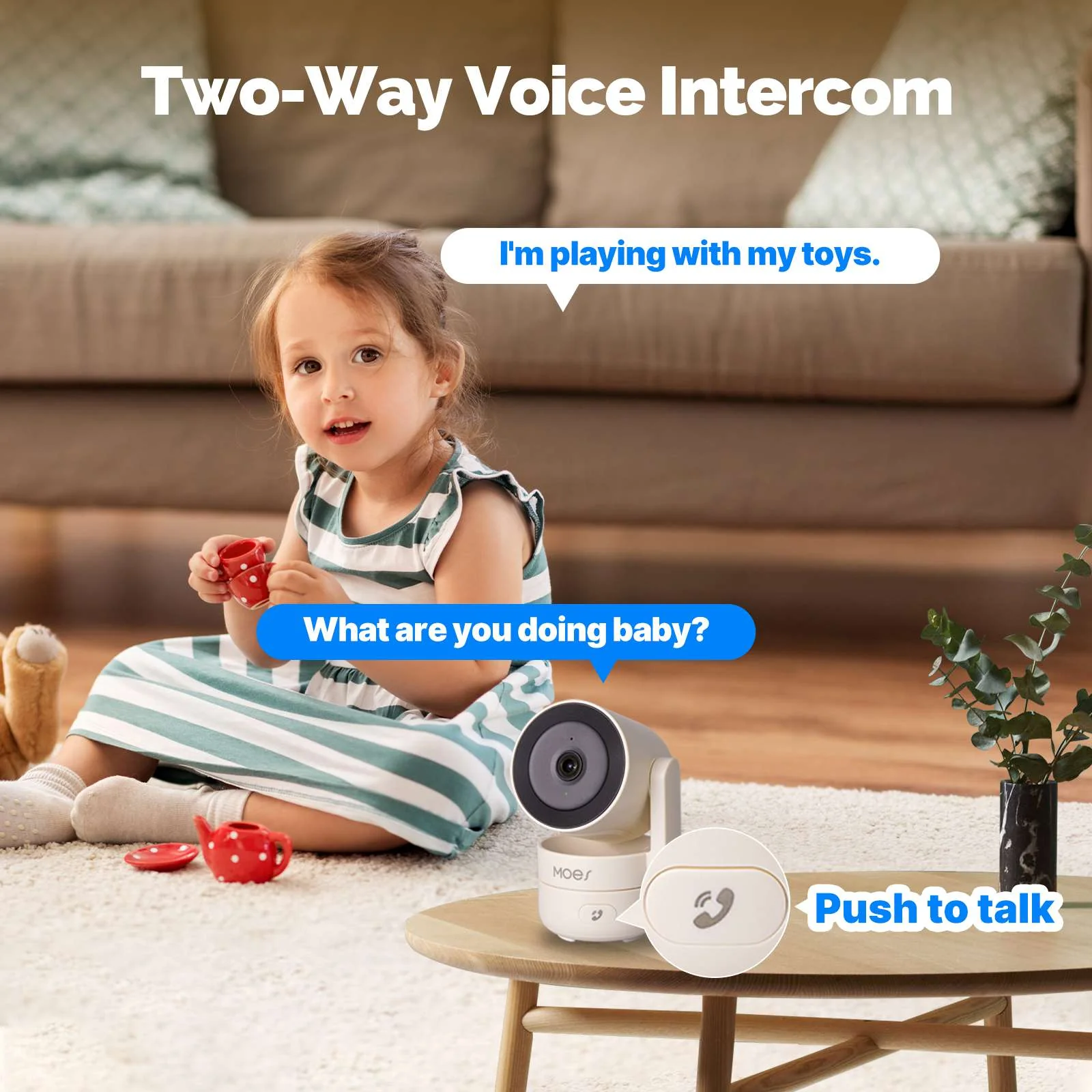 Tuya WiFi 4MP Indoor Security Camera with Night Vision and Motion Detection 4