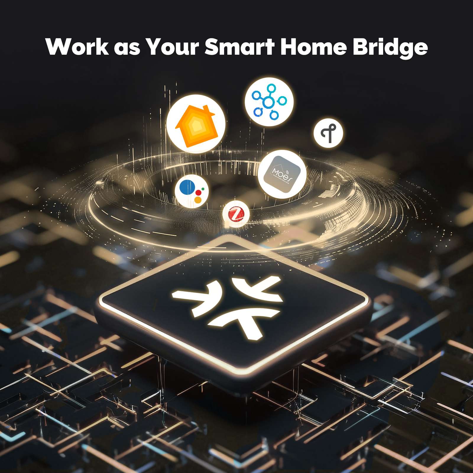 Tuya Zigbee Matter Thread Gateway Smart Home Bridge Matter Hub 3