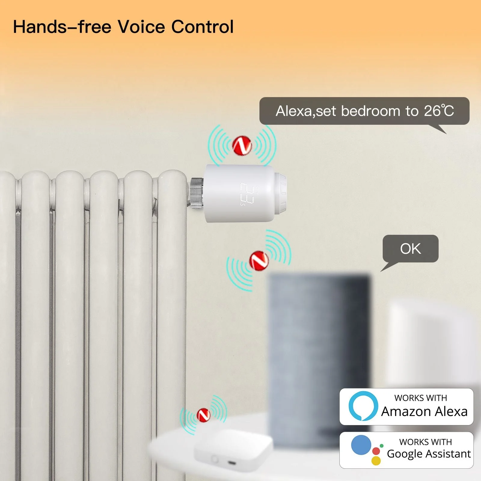 Tuya ZigBee Radiator Valve Smart Thermostat & Remote Control for Home Heating TRV 601 4