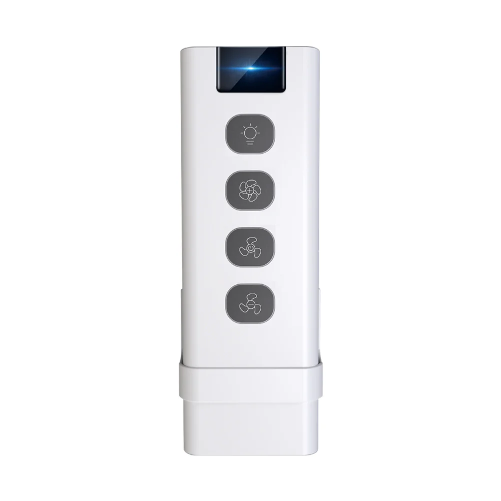 WiFi RF433 Smart Ceiling Fan Light Touch Switch Single Pole Neutral Wire Required US 8