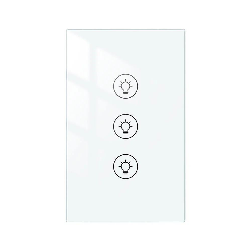 MOES WiFi Dimmer Switch Smart Light Dimmer Touch Panel Switches 1/2/3 Gang US Version 10