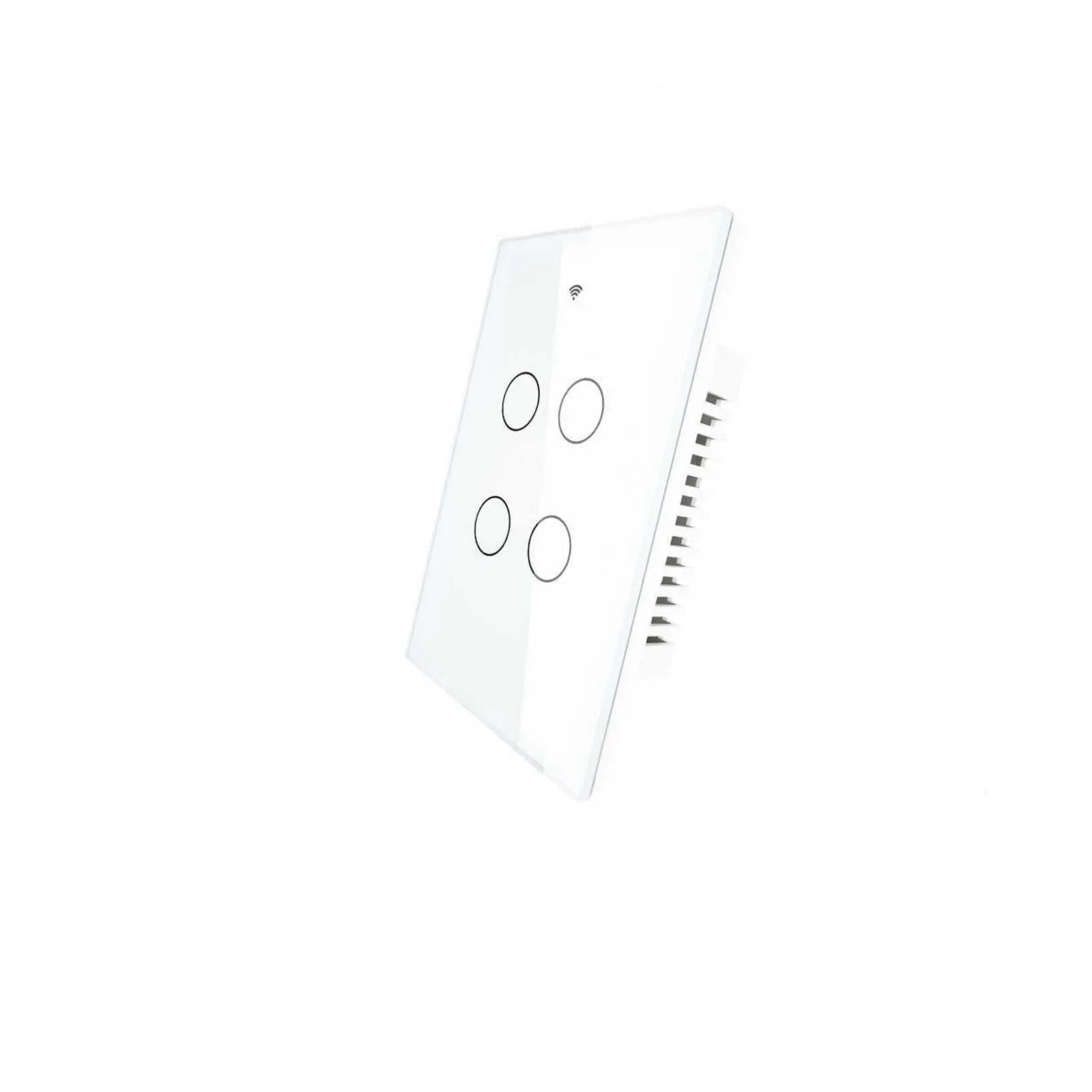 WiFi RF433 Smart Light Wall Touch Switch Single Pole 1/2/3/4 Gang US 220V 14