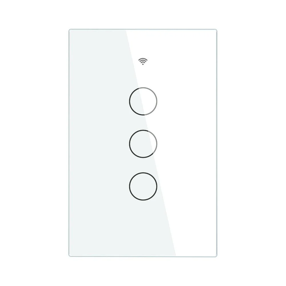 Switch Panel Glass Panel US EU Version 1/2/3/4 Gang (ONLY PANEL without switch） 7