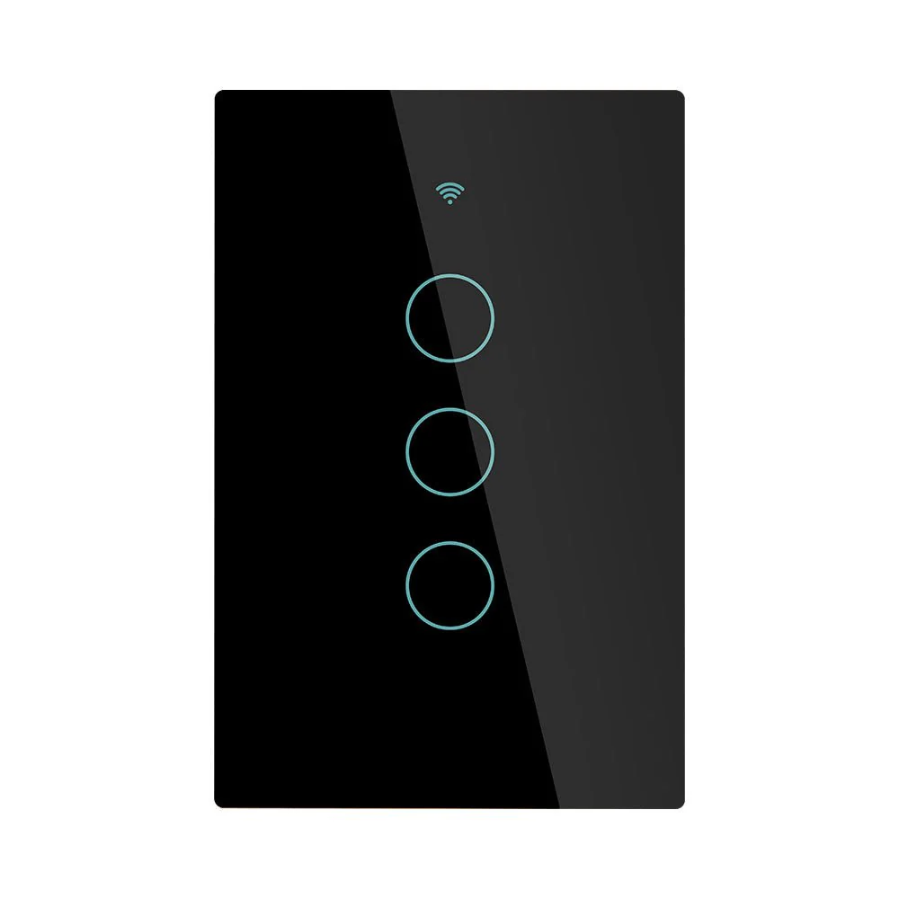 Switch Panel Glass Panel US EU Version 1/2/3/4 Gang (ONLY PANEL without switch） 10
