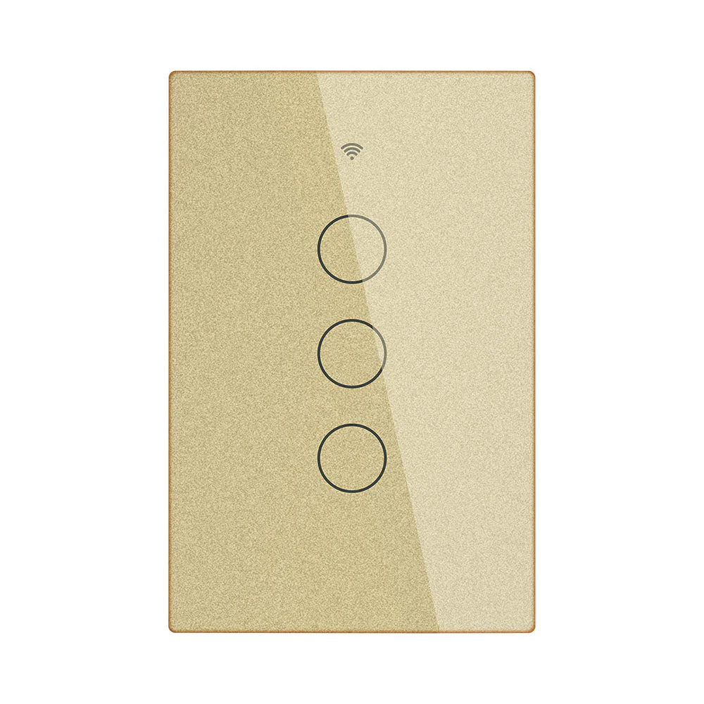 Switch Panel Glass Panel US EU Version 1/2/3/4 Gang (ONLY PANEL without switch） 13
