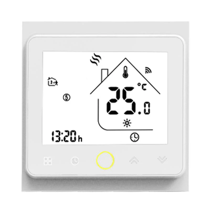 WiFi Smart Thermostat Temperature Controller Water Floor/Electric Heating Water/Gas Boiler LCD Touch Screen BHT 002 12