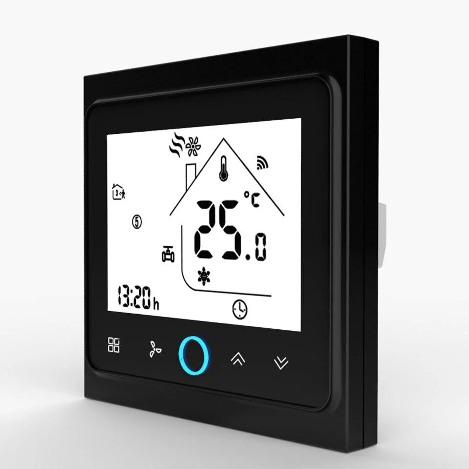 WiFi Smart Central Air Conditioner Thermostat Temperature Controller 2/4 Pipe 3 Speed Fan Coil Unit 7