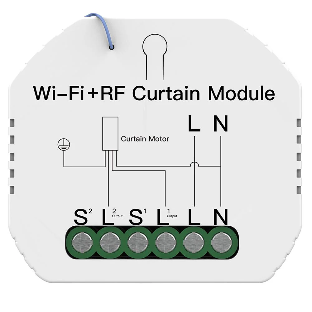 WiFi DIY RF433 Smart Curtain Switch Module for Electric Motorized Roller Blinds Shutter Motor 8