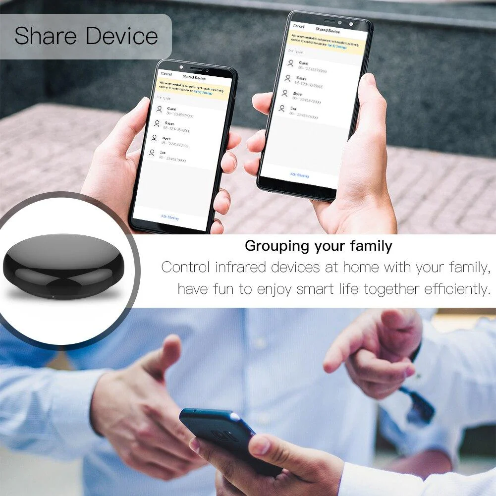 WiFi Infrared Remote Control Smart Home Blaster Wireless Control via APP 5