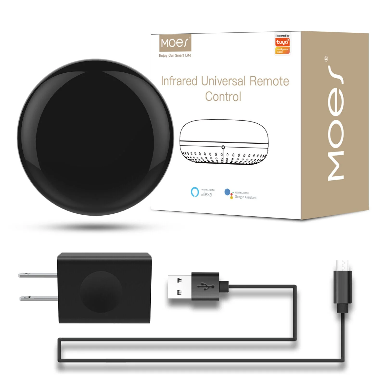WiFi Infrared Remote Control Smart Home Blaster Wireless Control via APP 9