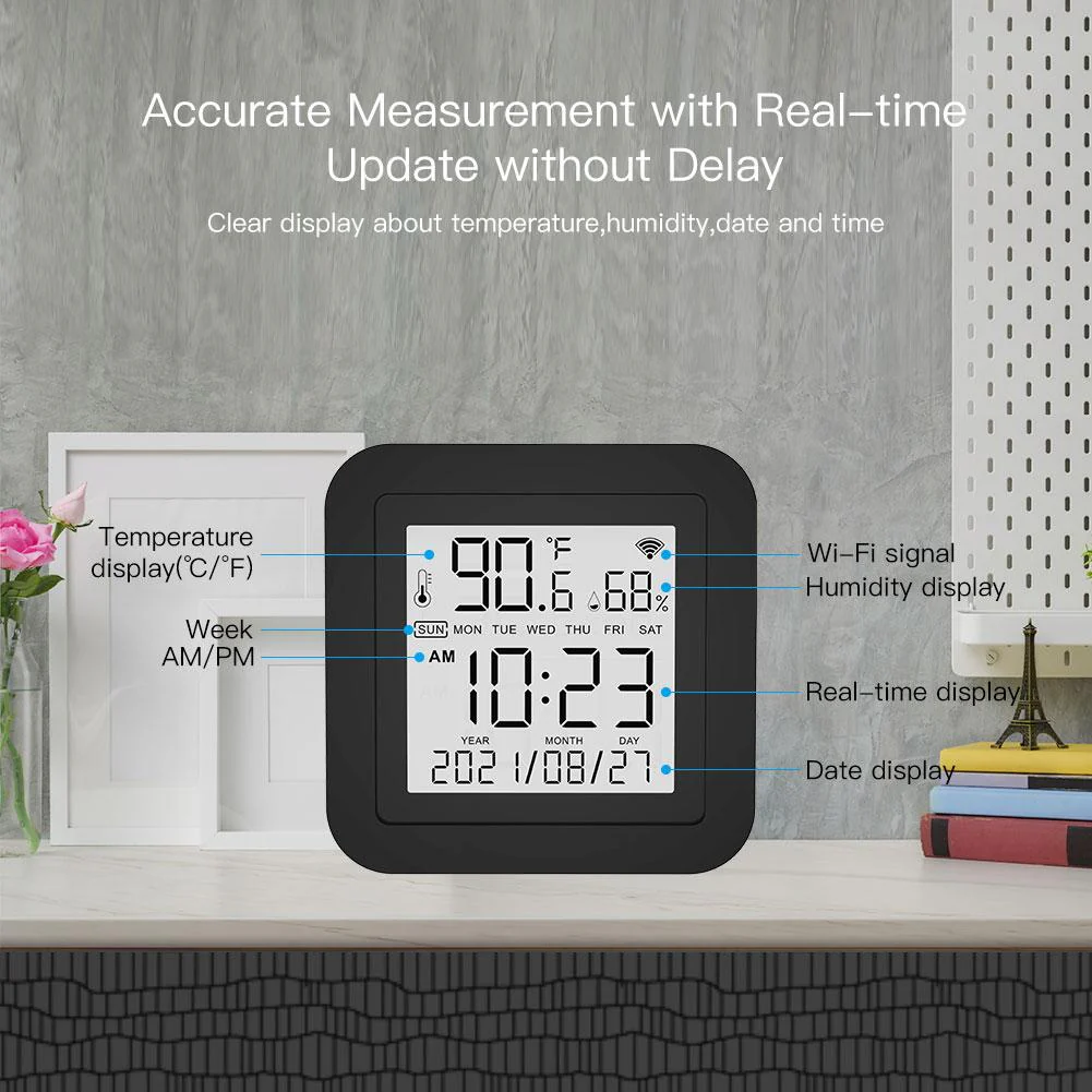 Wi-Fi Smart IR Remote Control with Temperature and Humidity Sensor for Air Conditioner TV AC 3