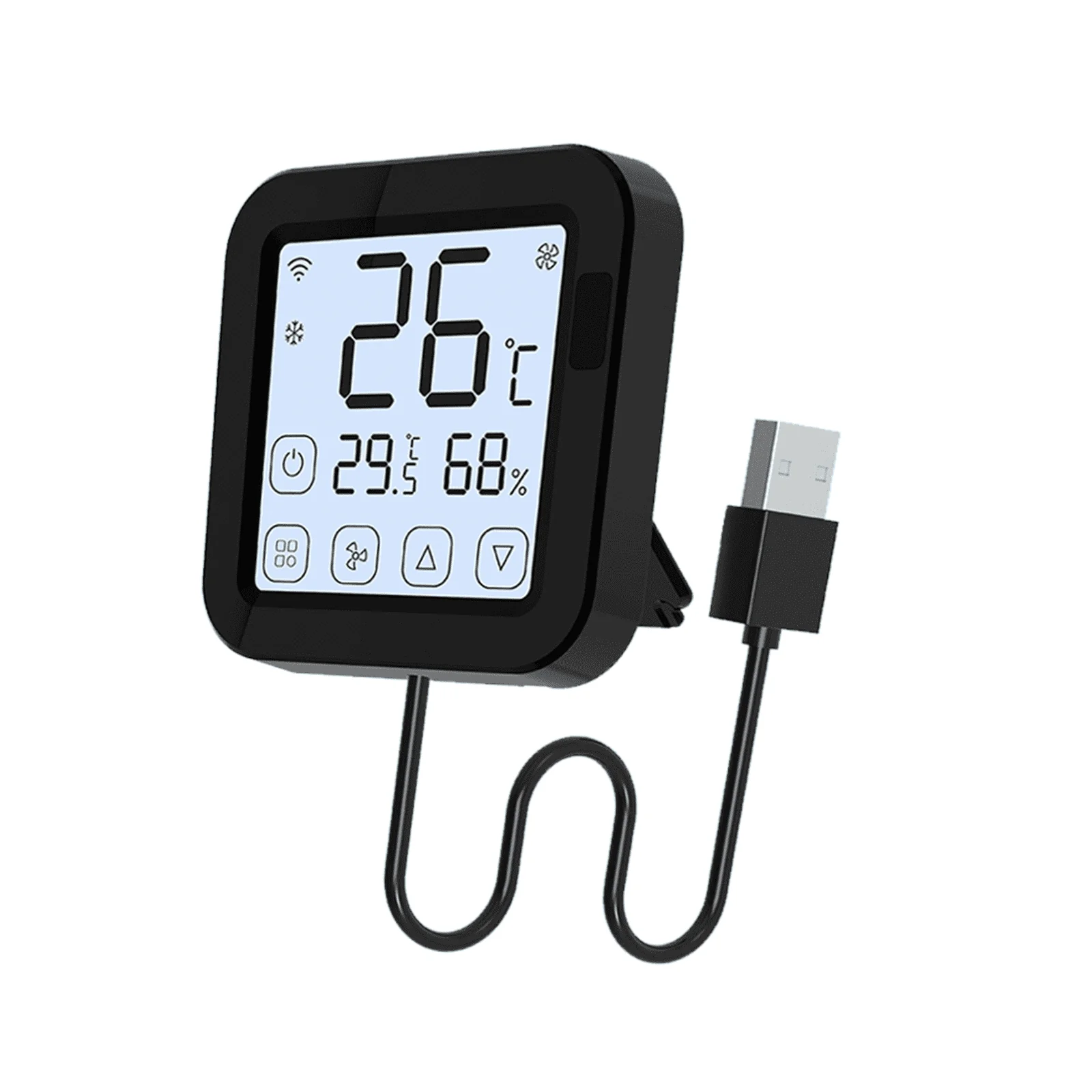 MOES Tuya WiFi Smart IR Thermostat AC Remote Controller Temperature and Humidity Sensor 9