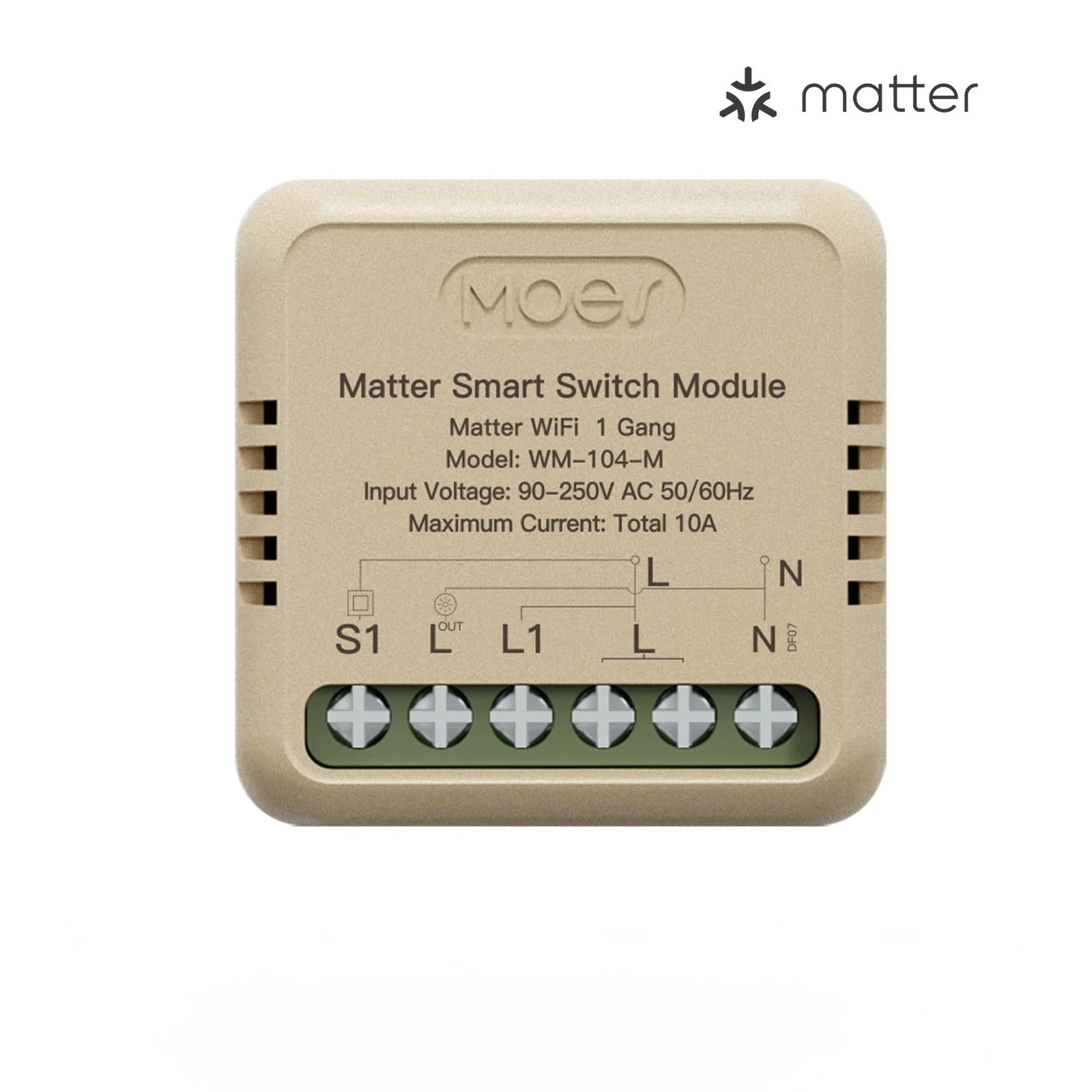 WiFi Matter Mini Smart Switch Module Relay Timer DIY Home Automation 7