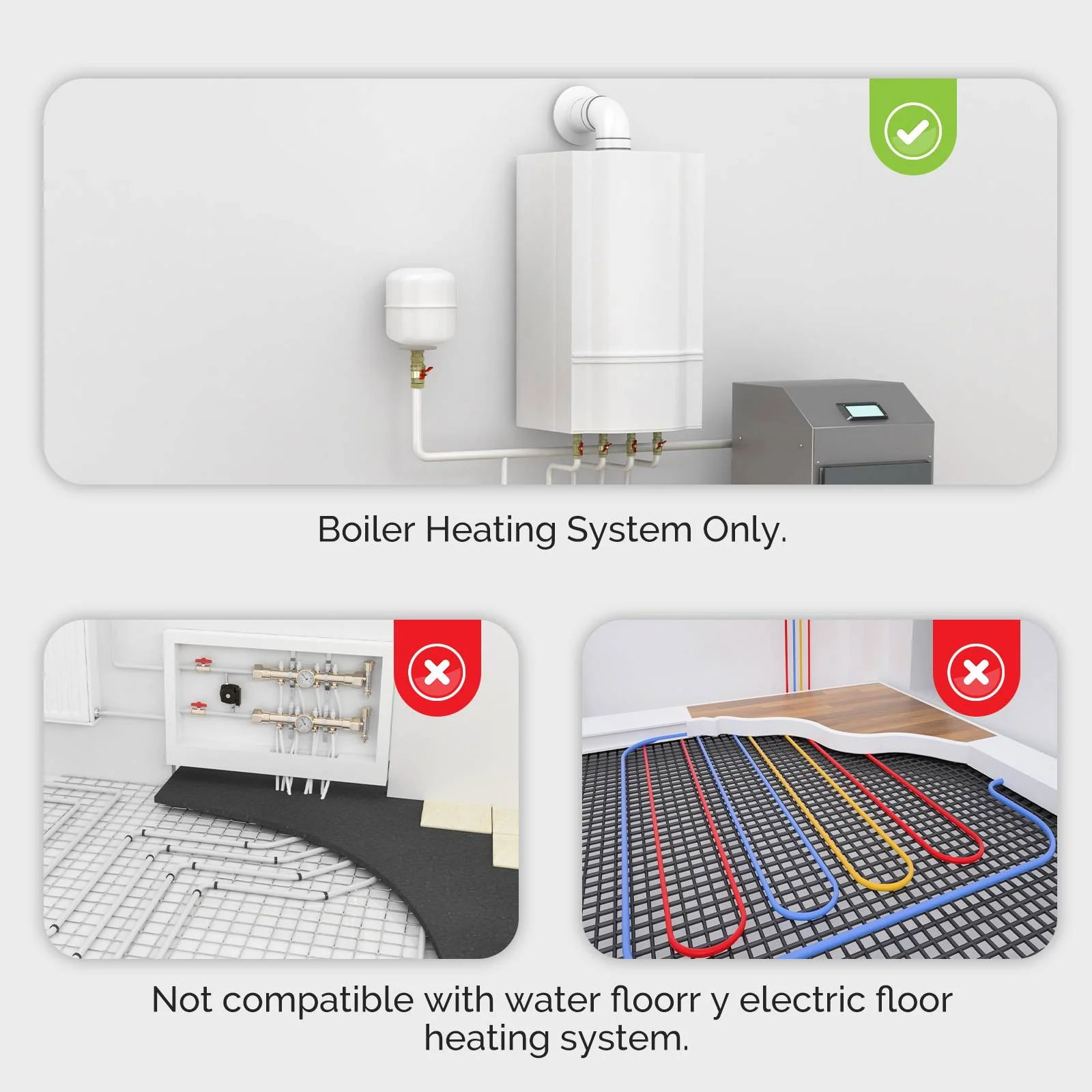 WiFi Smart Thermostat Temperature Controller for Water/ Electric /Gas /Boiler Floor Heating 12