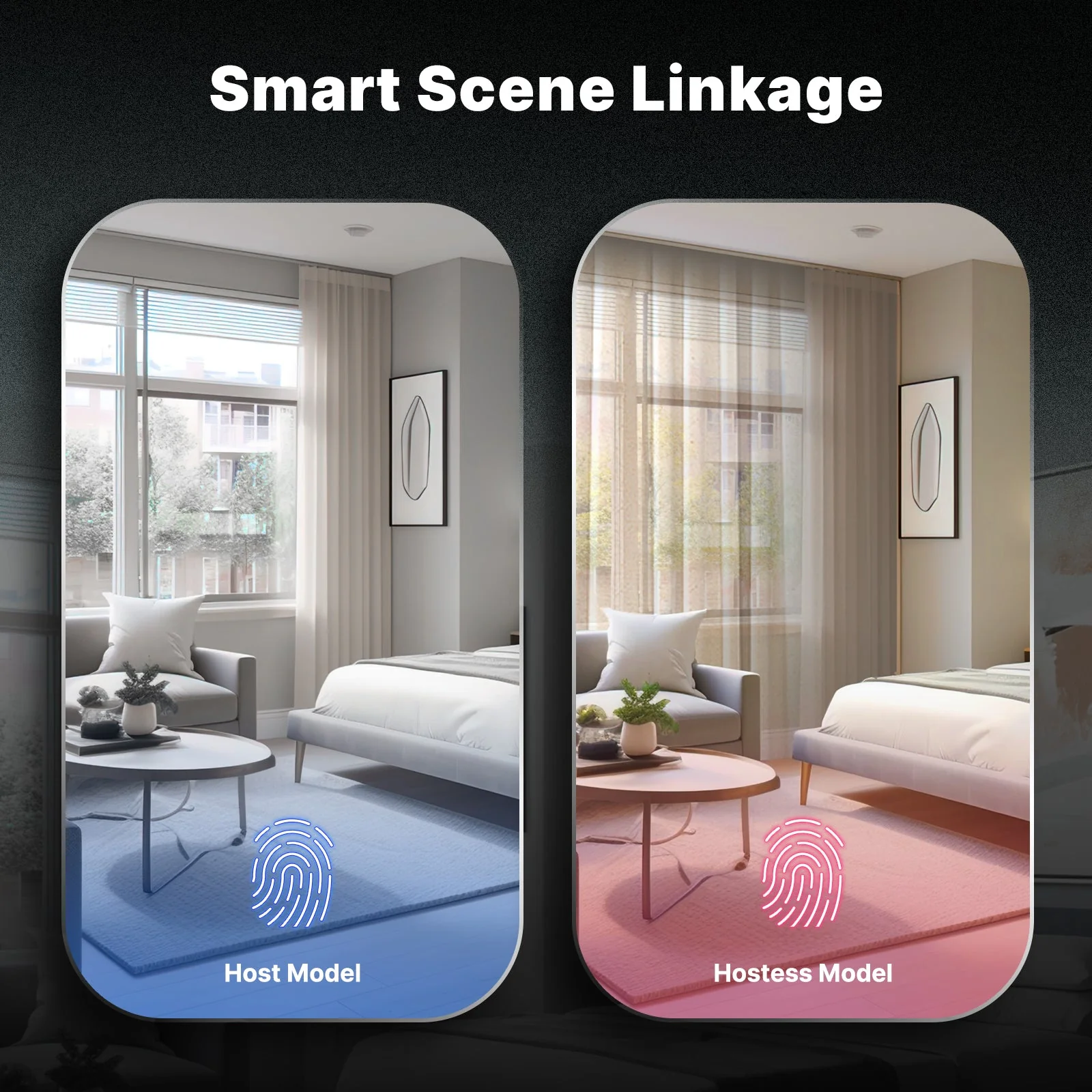 WiFi Smart Security Door Lock 3D Face Recognition Fingerprint Wake Infrared Night Vision 7