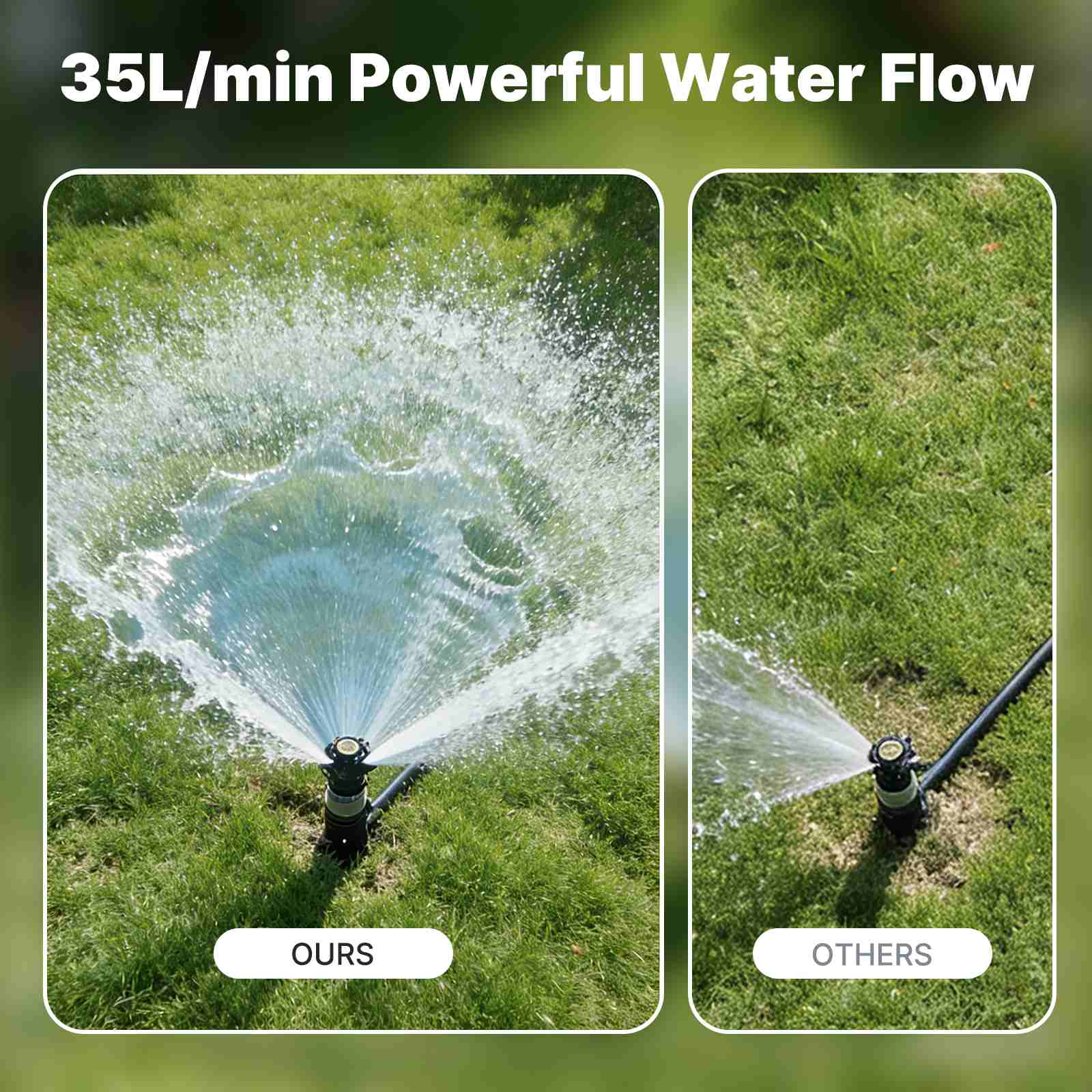 WiFi Smart Water Timer with Flow Meter, Brass Valve, IP65 Waterproof Irrigation Controller Alexa Google 2