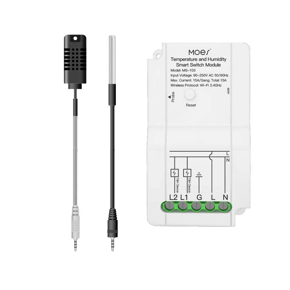 WiFi Smart Temperature and Humidity Control Switch Module Sensor 10