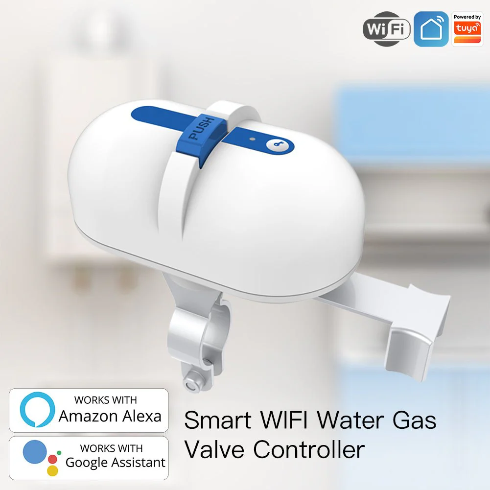 WiFi Smart Water Gas Valve Controller Pipeline Auto Shut OFF