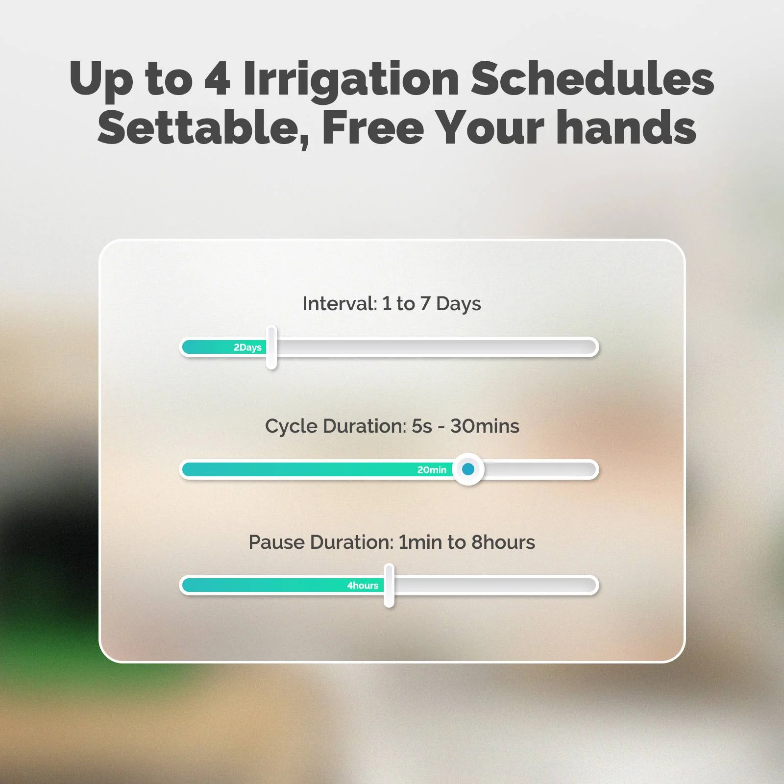 WiFi Watering Device Irrigation Automation Timer Smart Cycle Soak Plant Watering Machine 3