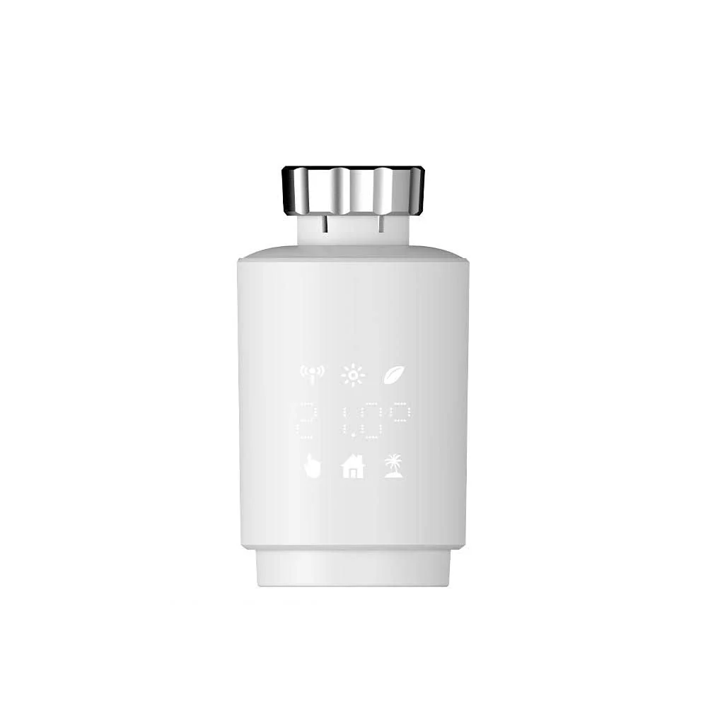 Zigbee Smart Thermostat Radiator Valve Energy Saving 2MQTT Digital Timer Voice Remote Control TRV 9