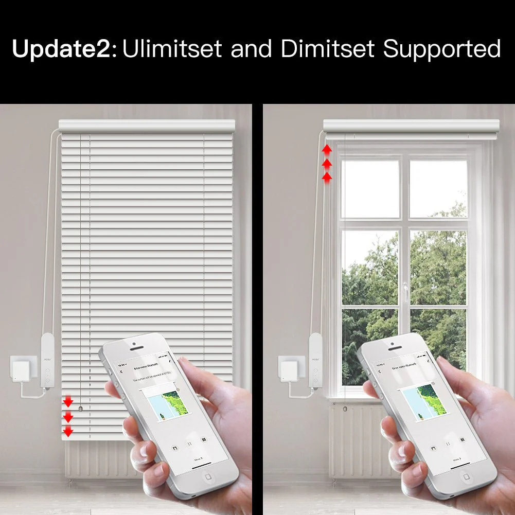 ZigBee Smart DIY Motorized Roller Blinds/Shades Drive Motor 2MQTT Setup Available Am43 4